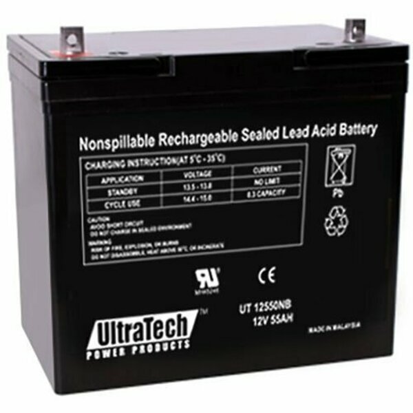 Ultratech BATTERY LEAD 12V55AH IM-12550NB